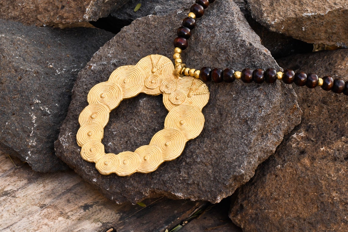 Hippie Necklace Hippie Necklaces Hippie Pendant ethnic Etsy