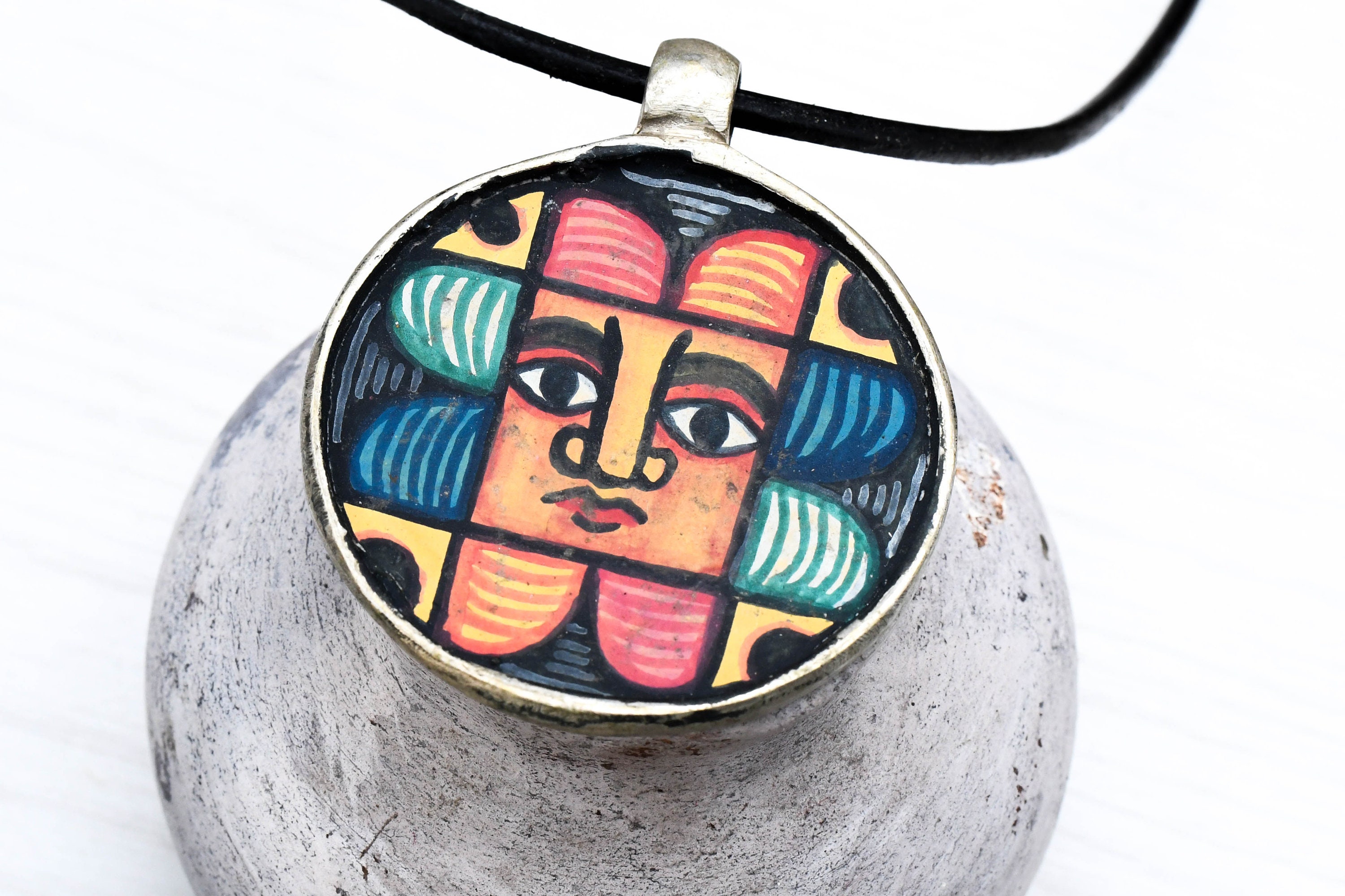 Icon pendant jewelry Handmade silver Pendant jewelry | Etsy