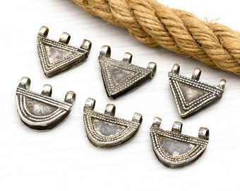 Äthiopische Telsum Perlen, Vintage Silber Perlen, Fruchtbarkeit Perlen, Silber Perlen, Schmuckherstellung Zubehör