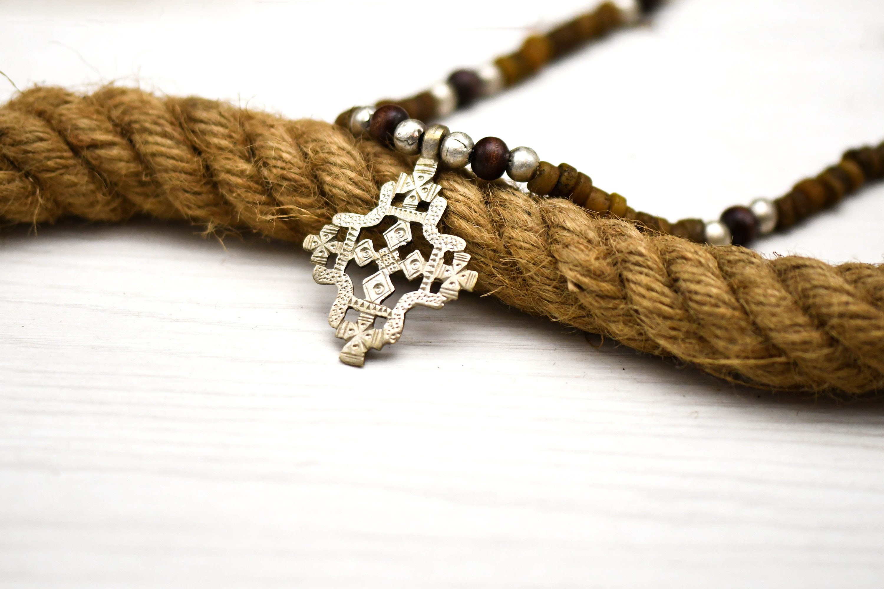 Details about   Ethnic Ethiopian jewelry Cross Necklace Pendant Gift people you love 