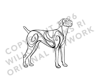 German Shorthair Pointer Decal