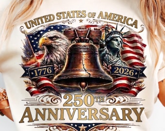 USA 250 Years png | America 250 Anniversary | Patriotic Eagle png | 250th Anniversary 1776-2026 | Trendy 4th of July | Memorial Day png