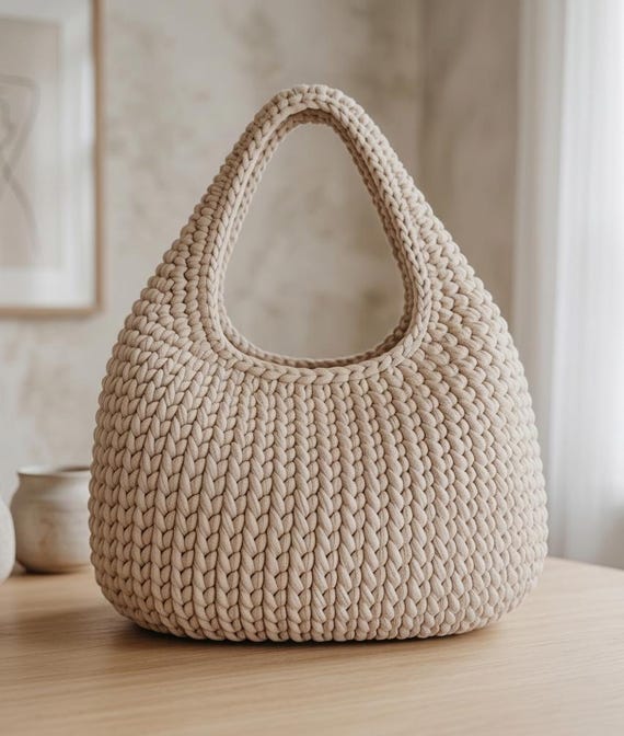 Crochet Bag Pattern | Crochet Tote Bag Handbag Pattern | Shoulder Bag Pattern | Weekender Bag | Hobo Bag Pattern | Crochet Market Bag PDF