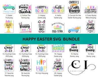 Happy Easter SVG Bundle, Funny Coffee SVG, Easter Quote Svg, Easter Lovers, Easter Obsessed, Mug Svg, Coffee mug, Cut File Cricut