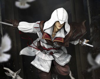 Assassin's Creed - Ezio 3D Statue - (Alle Steuern inbegriffen)