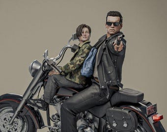 Terminator- T800 3D Statue - (Alle Steuern inbegriffen)