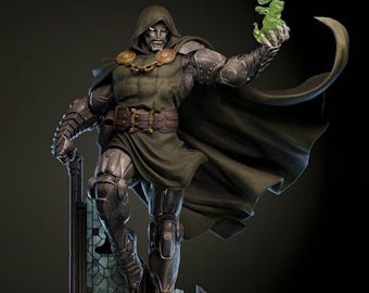 Doctor Doom 3D Statue - (Alle Steuern inbegriffen)