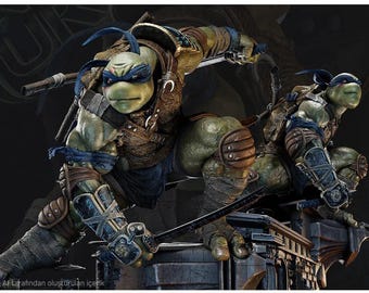 Mutant Ninja Turtles Set ( 5 Charaktere) - (Alle Steuern inbegriffen)