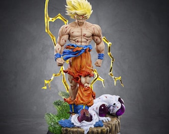 Son Goku- Dragon Ball 3D Statue - (All taxes included)