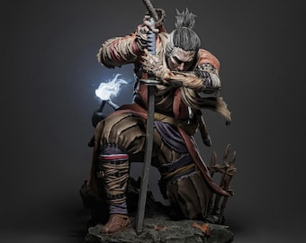 Sekiro 3D Statue - (Alle Steuern inbegriffen)
