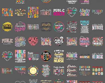 Home Health Nurse PNG Bundle, Pediatric Home Care Nurse Clipart, Healthcare Worker Shirt Design, Medical Sublimation PNG