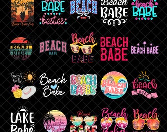 Beach Babe Bundle png, Summer png,Coquette summer png,Pool Babe png,Trendy Summer Png,Pool Lofe,Beach vibes, Aesthetic Summer,Trendy Bundle