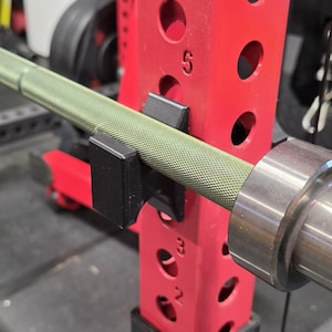 ISO Hook V2 – Isometrisches Langhanteltraining – Carbonfaserverstärkter Verbundwerkstoff, 1-Zoll- und 5/8-Zoll-Löcher