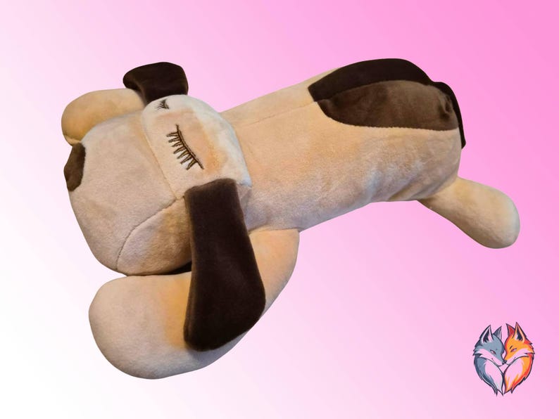 Sleepy Dog mini plush with SPH