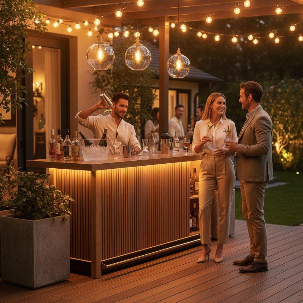 Modern Outdoor Bar Plans | Beginner Woodworking PDF (digital Download ...