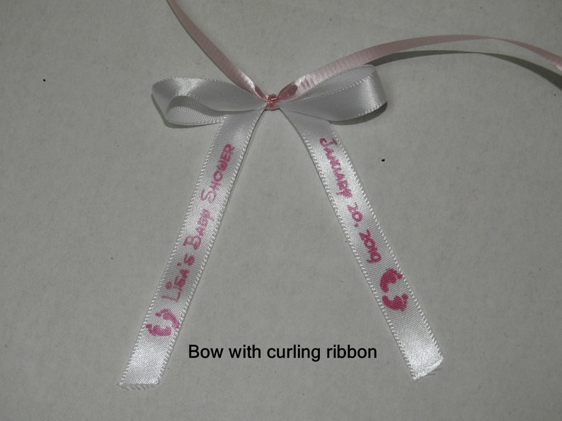Printed Ribbons for Weddingprinted Favor Ribbons Custom Etsy
