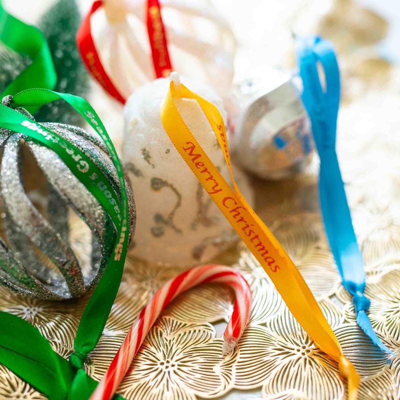 3/8 Christmas Bow Ribbon - Etsy