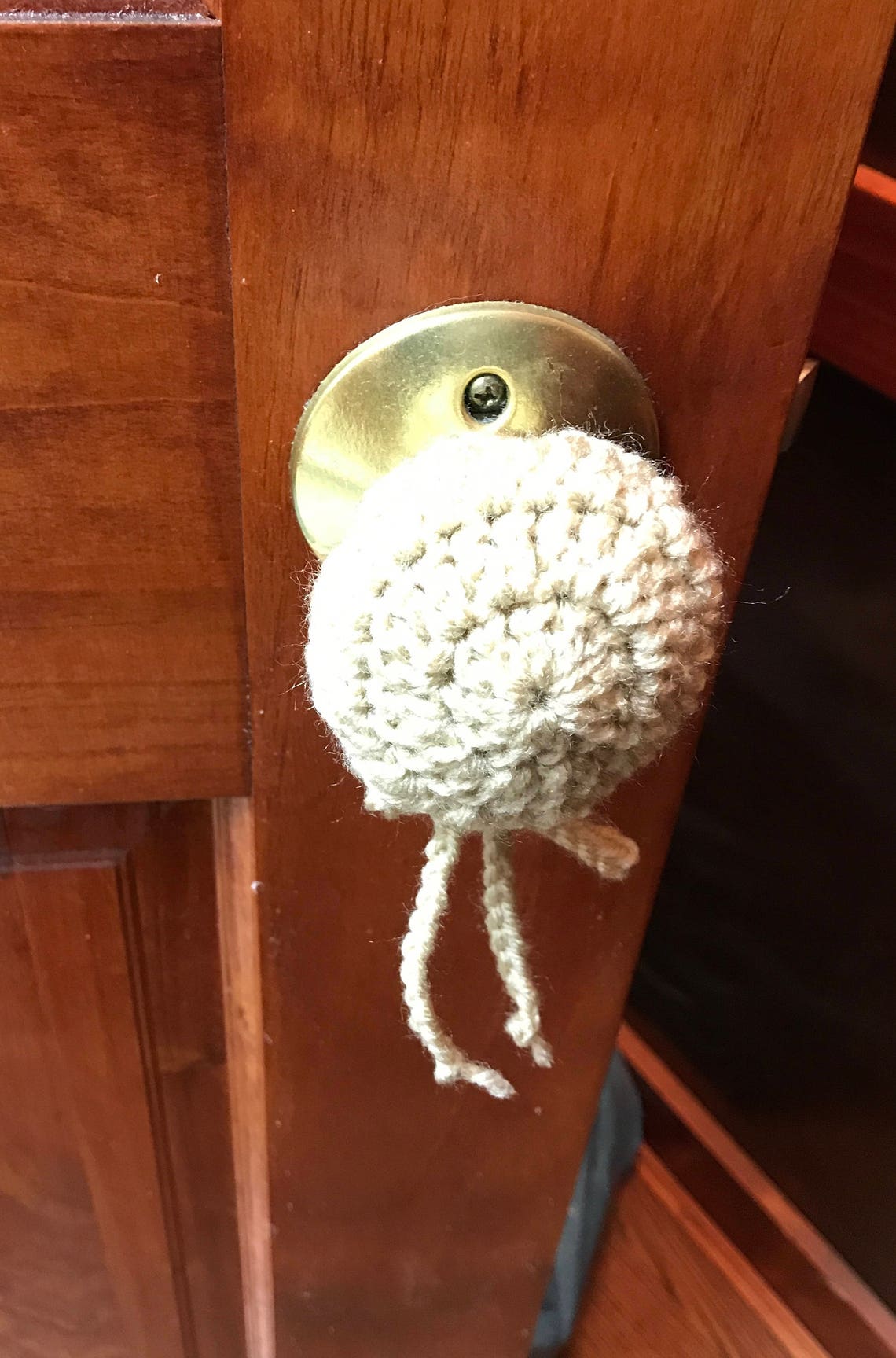 Crochet Doorknob Cover Pattern Quick & Easy Crochet Pattern Etsy