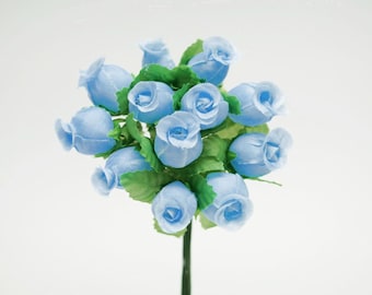 Poly Roses with Wire Stems: Craft Wedding Favors - 36 Flowers