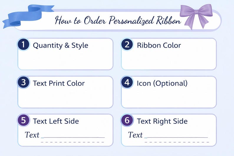 Personalized 1st Birthday Ribbon, Custom Printed Favor Ribbon, Baby ...