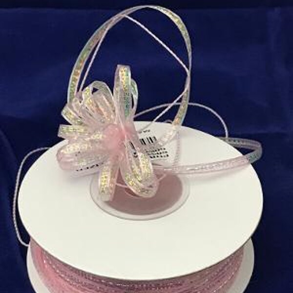 Blue Pull Ribbon Etsy