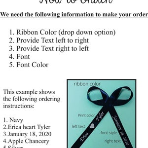 Printed Favor Ribbons Custom print ribbons Personalized ribbons for Favors Imprinted ribbon Party favor ribbons name ribbon-3/8 ribbon image 10