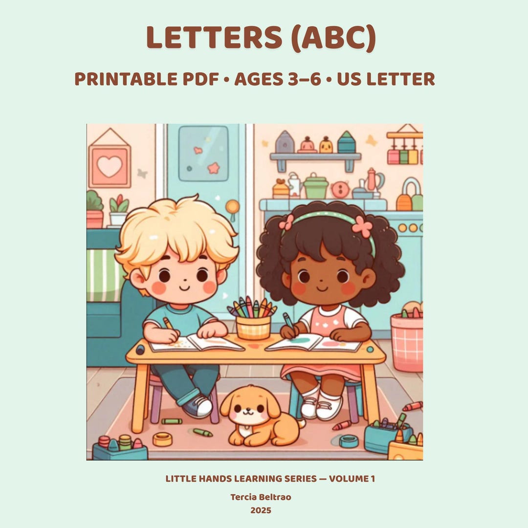 Letters Coloring Pages for Kids Ages 3–6 | Preschool ABC Printable | US