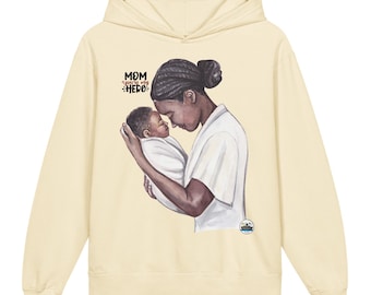 Kids Hoodie for Mom • Mother’s Day Gift • Youth Lightweight Sweatshirt • Cute Comfortable Fit+