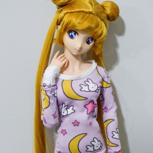 MADE TO ORDER, Usagi Bedding Long Sleeve For Dollfie Dream, Smart Doll, 1/3 Bjd