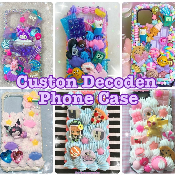 OP BESTELLING GEMAAKT, Custom Decoden Case voor elk type telefoon/apparaat