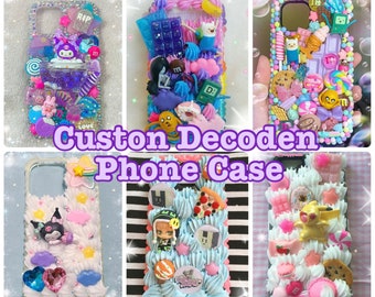 MADE TO ORDER, Custom Decoden Case For Any Phone/Device Type