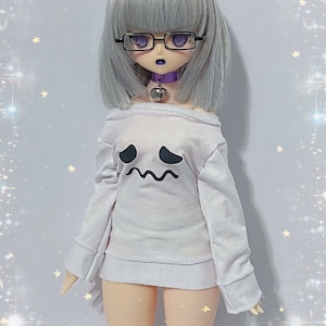 MADE TO ORDER, Ghost Long Sleeve For iMomodoll, Mini Dollfie Dream, 1/4 Bjd