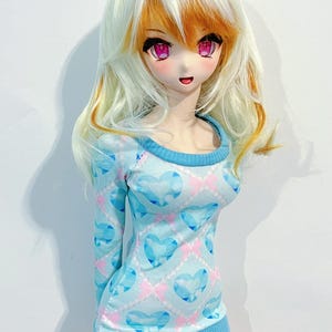MADE TO ORDER, Heart Jewel Long Sleeve For Dollfie Dream, Smart Doll, 1/3 Bjd