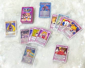 READY TO SHIP, Mini Sailor Moon Card Deck
