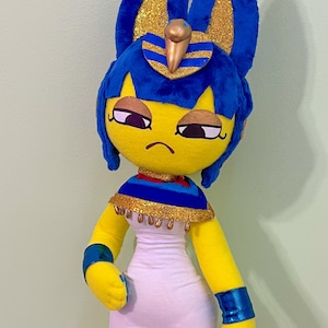 MADE TO ORDER, Ankha Doll - Art Dolls - Etsy
