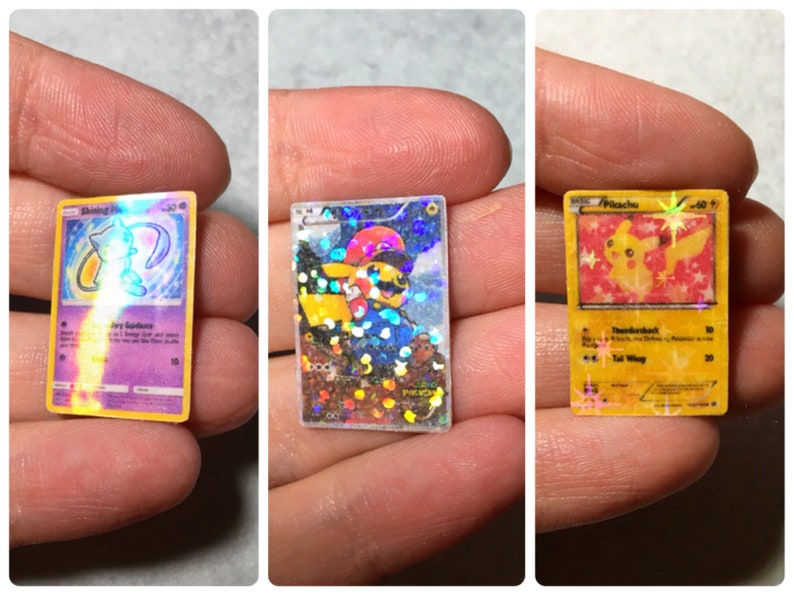 MADE TO ORDER Tiny Pokemon Card Deck | Etsy