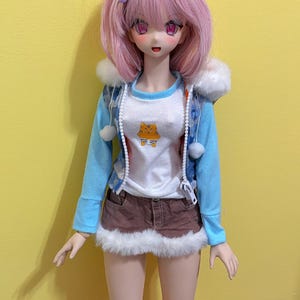 MADE TO ORDER, Sonico Outfit For Dollfie Dream, Smart Doll, 1/3 Bjd