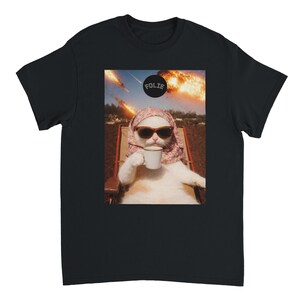 MEME T-Shirt - With QR code (monkey showing midle finger)