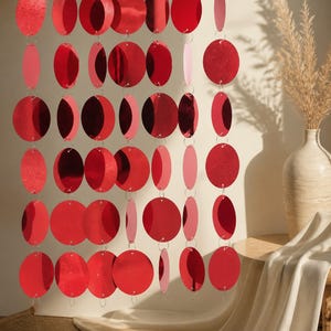 Sequin Curtain Panel, 10 Strips PVC Glitter Backdrop for Wedding, Party, Stage, Festival Decor, Shimmering Photo Background