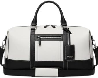 Stylish Leather Weekend Bag – Handmade Quality, Travel Bag – Spacious & Durable