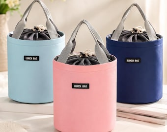 Lunch Bag for Women, Oxford Cloth Lunch Tote, Large Capacity Lunch Box Bag, Portable Food Storage Bag, Reusable Thermal Lunch Cooler, Bag