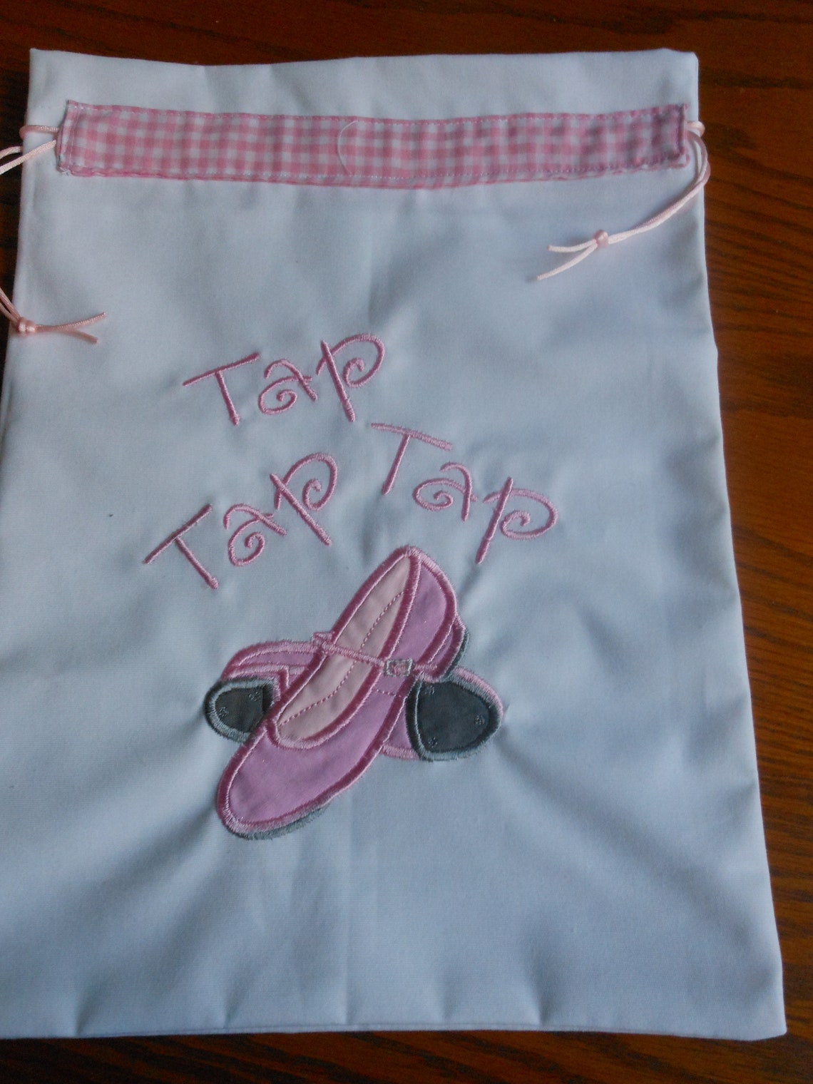 Tap Dance Shoe Bag /girls Dance Shoes Bag Etsy