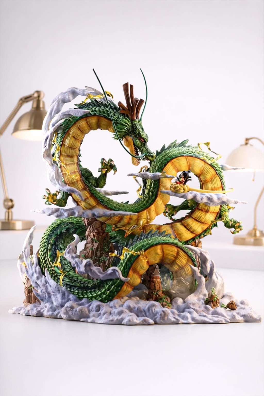 Figurine Manga Dragon Ball Z - Goku et Shenron | Figurine Manga