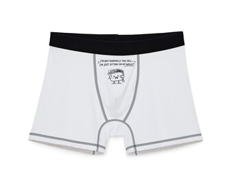 Normalmente não sou tão alto assim - Cuecas Boxer Stack | Estampa Total - Cantada
