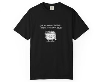 Normalmente não sou tão alto assim - Camiseta com cantada engraçada | Camiseta com texto divertido