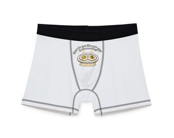 Cuecas Boxer com Estampa de Ovos Divertidas – Cuecas com Estampa Total para Cantadas Divertidas