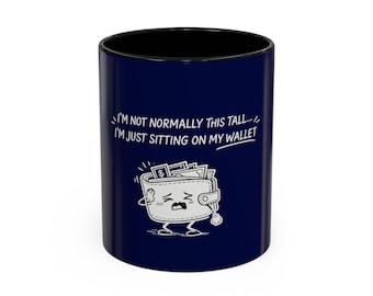 Caneca Carteira Divertida – Caneca de Café com Cantada Atrevida (325ml ou 445ml)