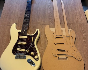 Fender Stratocaster Guitar Template Set