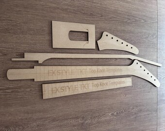 Gibson Explorer Guitar Neck Template Set