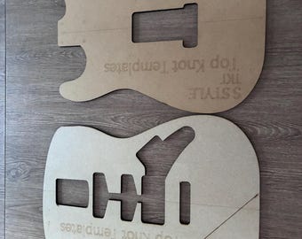 Fender Stratocaster Guitar Body Template